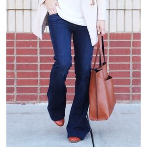 ✨ 2 pairs Paige Denim flare bottom jeans size 28